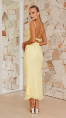 Galina Maxi Dress - Yellow