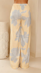 Marianna Pant - Lemon Floral