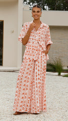 Daley Button Up Shirt - Floral Love