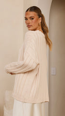 Naiva Oversized Knit - Cream