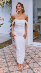 Kylie Maxi Dress - White