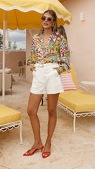 Fleetwood Blouse - Phaedra Print