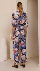 Becca Wide Leg Pants - Azure Donatella