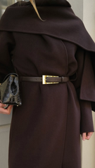 Stacey Belt - Coco / Gold