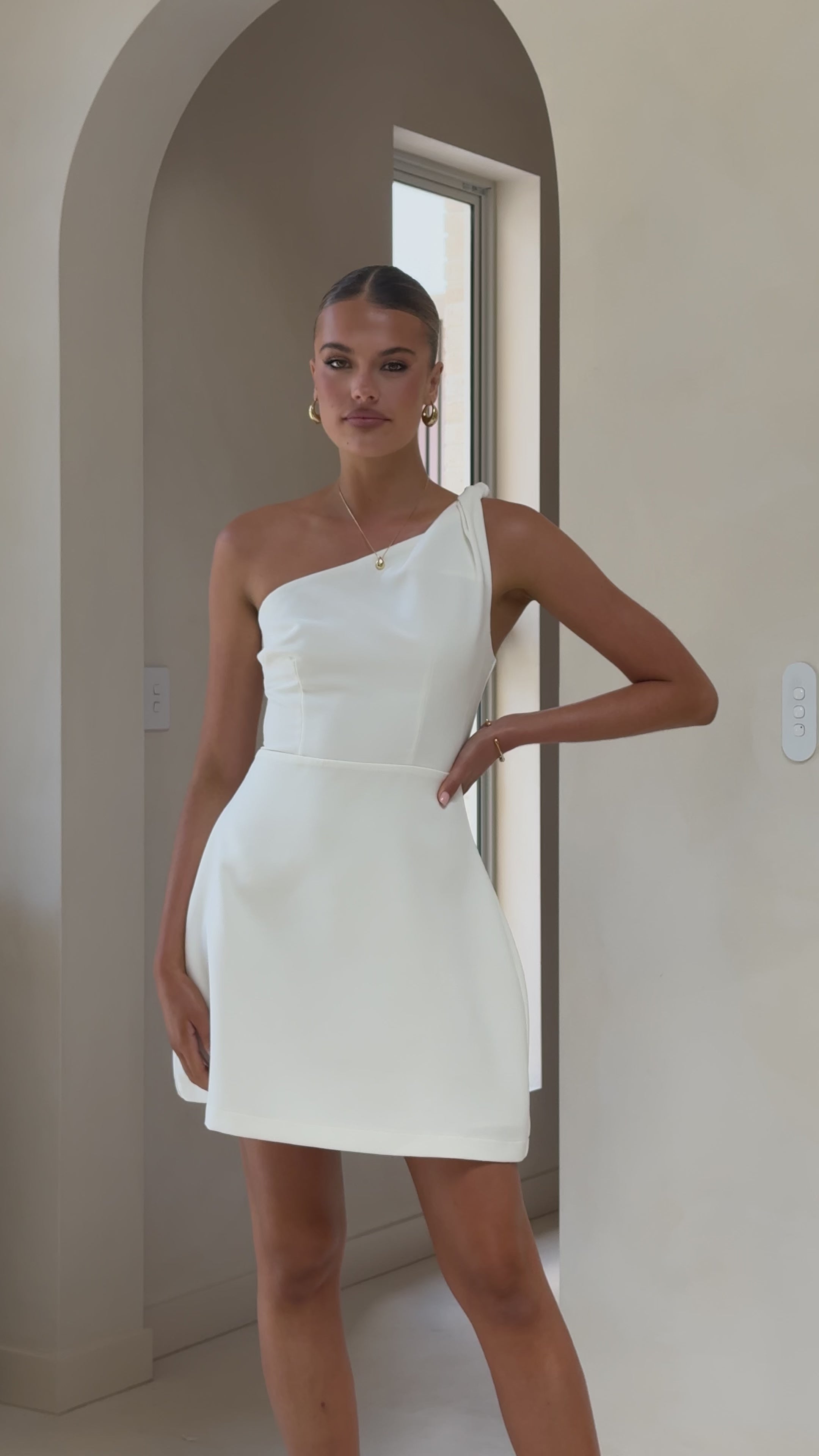 Katalina Mini Dress - White