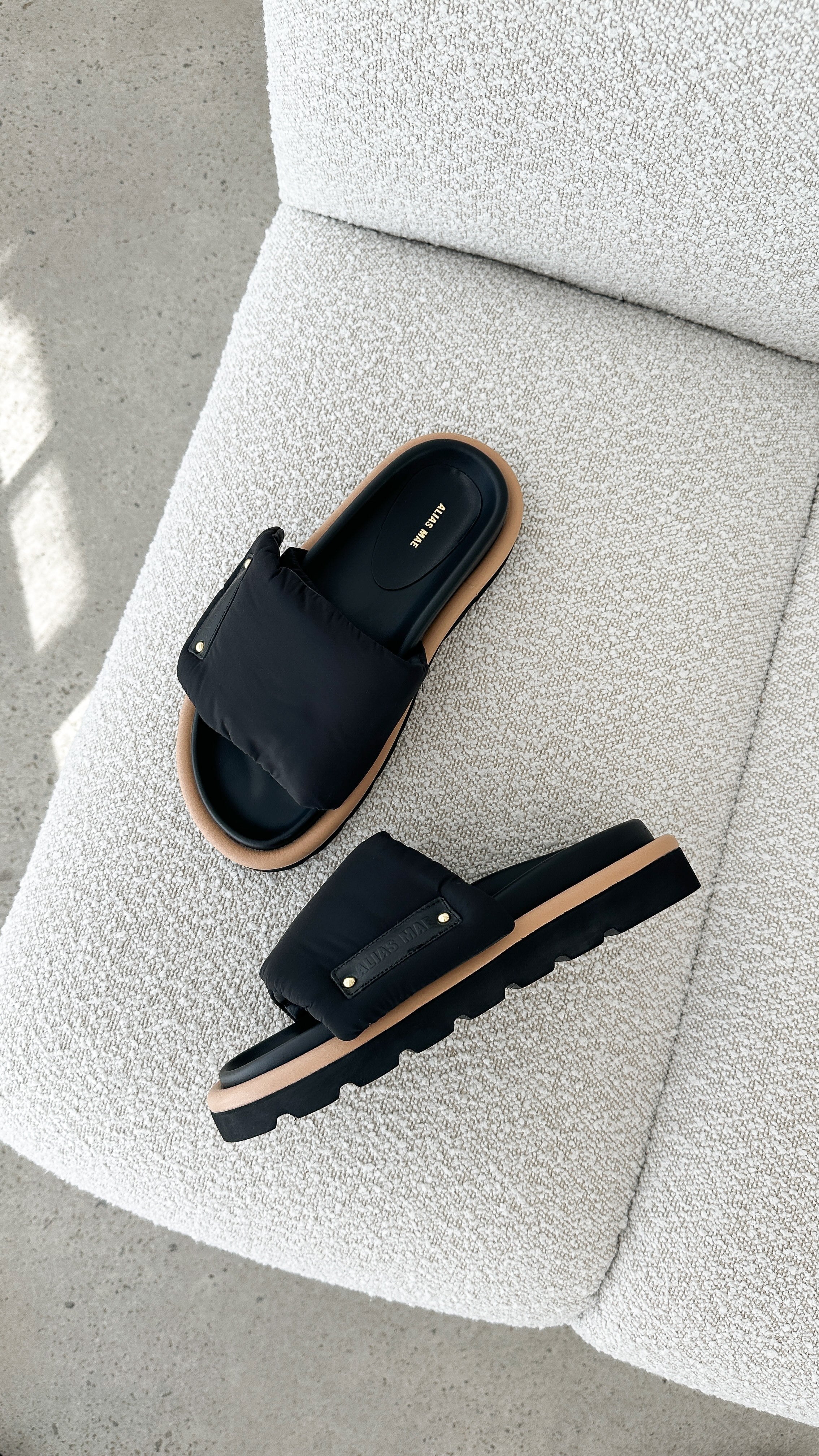 Saige Slide - Black