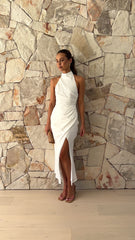 Nicole Maxi Dress - White