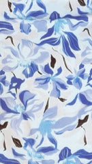 Ariana Mini Dress - Blue/White Print