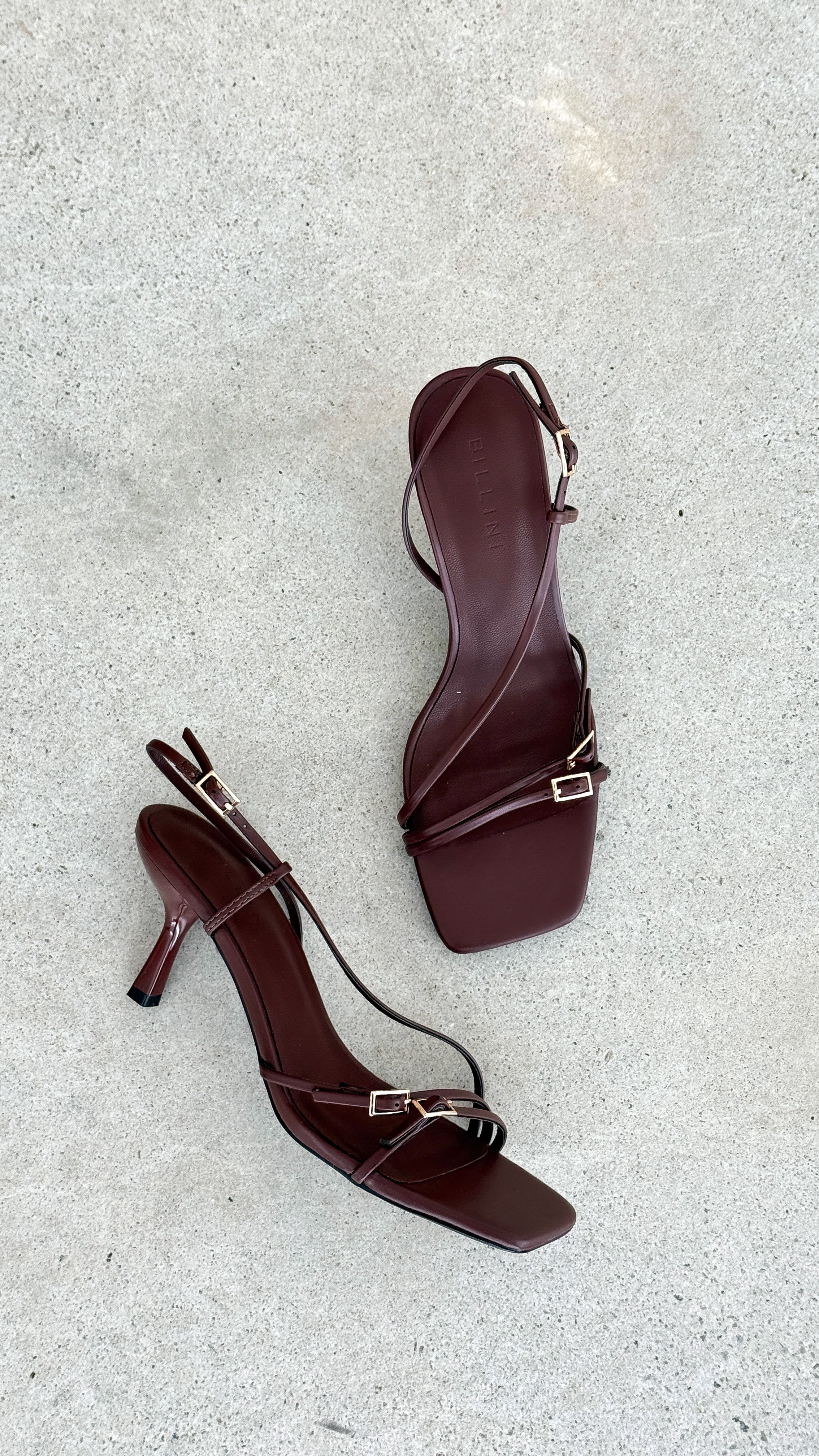 Toshie Heel - Chocolate