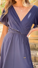 Charlize Maxi Dress - Navy