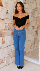 Haiku Bodysuit - Black