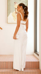 Toni Crop Top - Stone