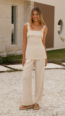 Nala Pants - Beige