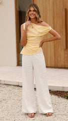 Nala Top - Yellow