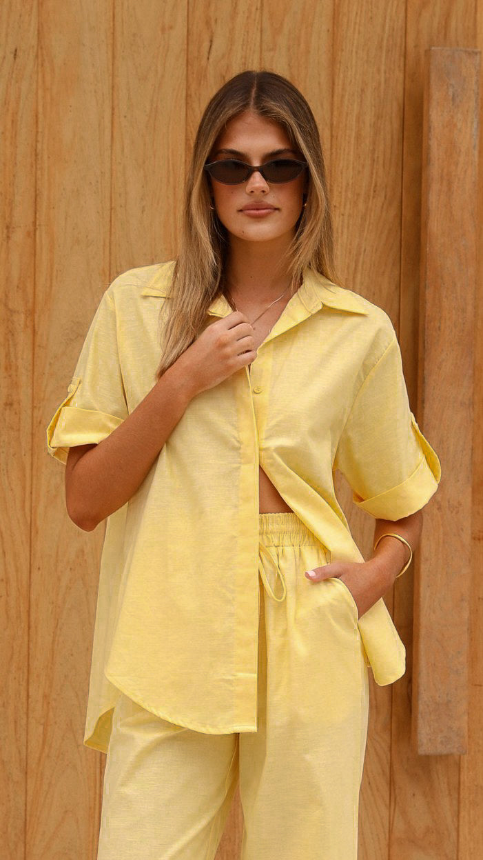 Valene Pants - Yellow