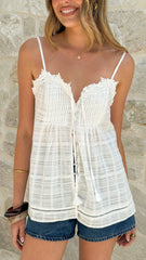 Averie Top - White