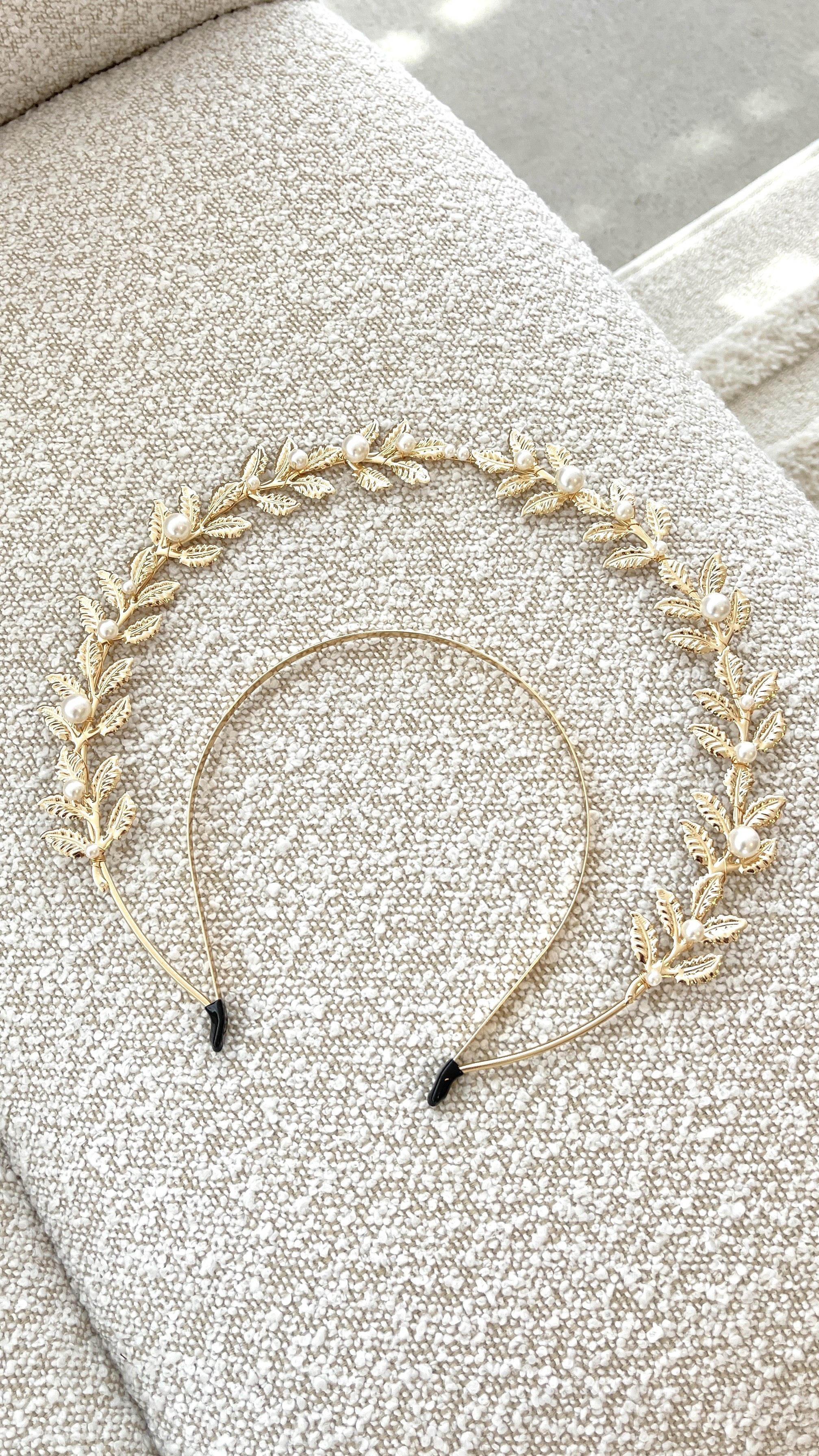 Juliet Halo Headband - Gold