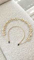 Juliet Halo Headband - Gold
