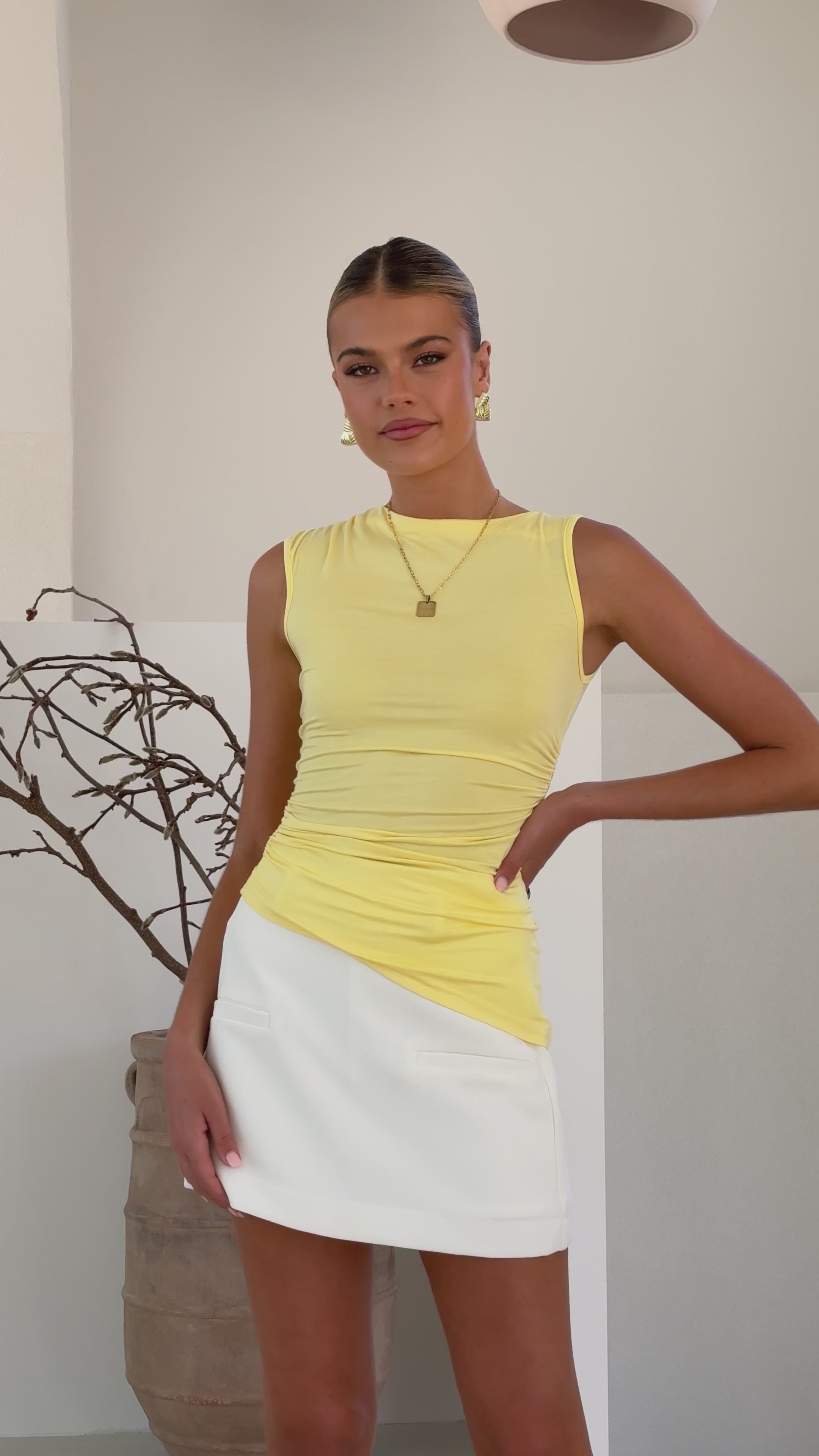 Faraday Top - Yellow