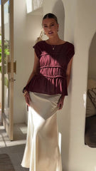 Evelyn Top - Chocolate