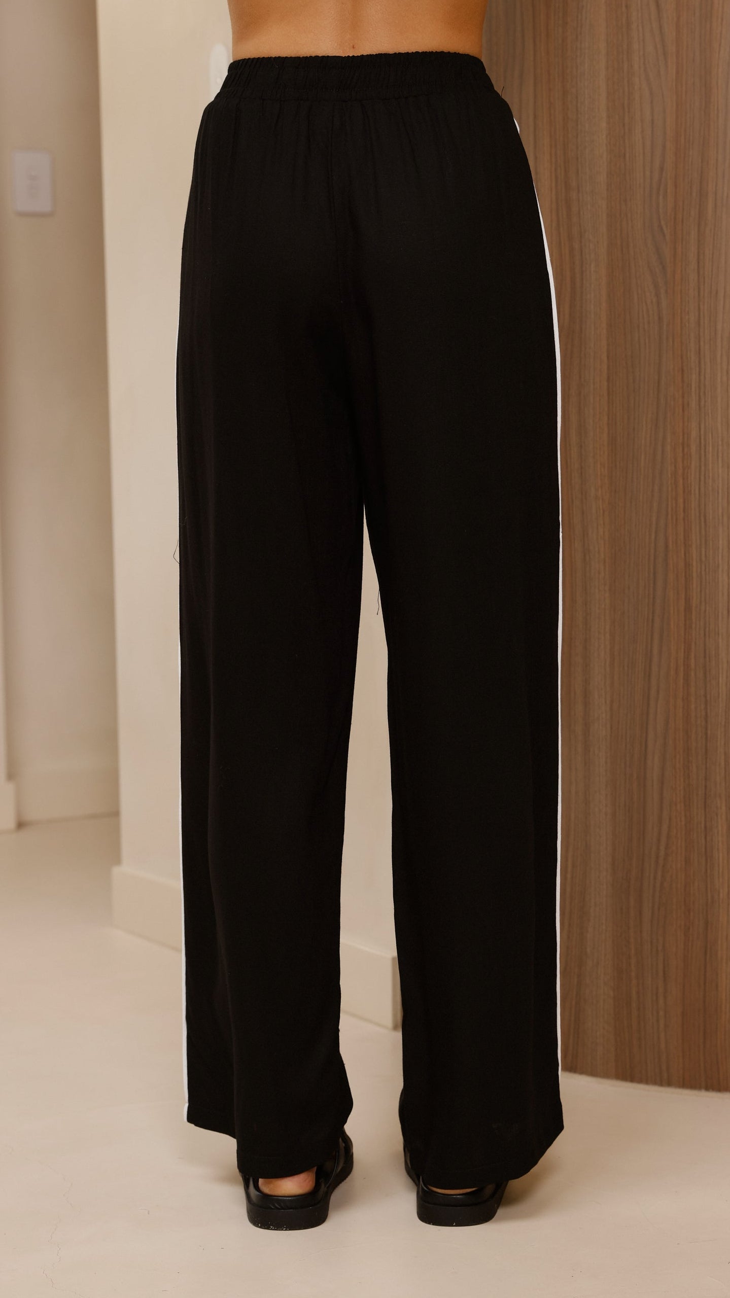 Hartley Pants - Black / White