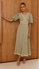 Nakisha Maxi Dress - Sage
