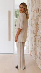 Bayu Knit Top - Cream
