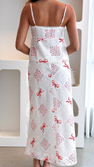 Jamie Maxi Skirt - Sweet Bow Pink