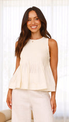 Virtue Top - Cream