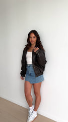 Jagger Jacket - Vintage Charcoal Brown