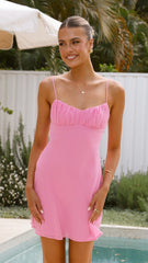 Margie Mini Dress - Pink