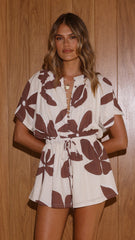 Santorini Playsuit - Belle Femme