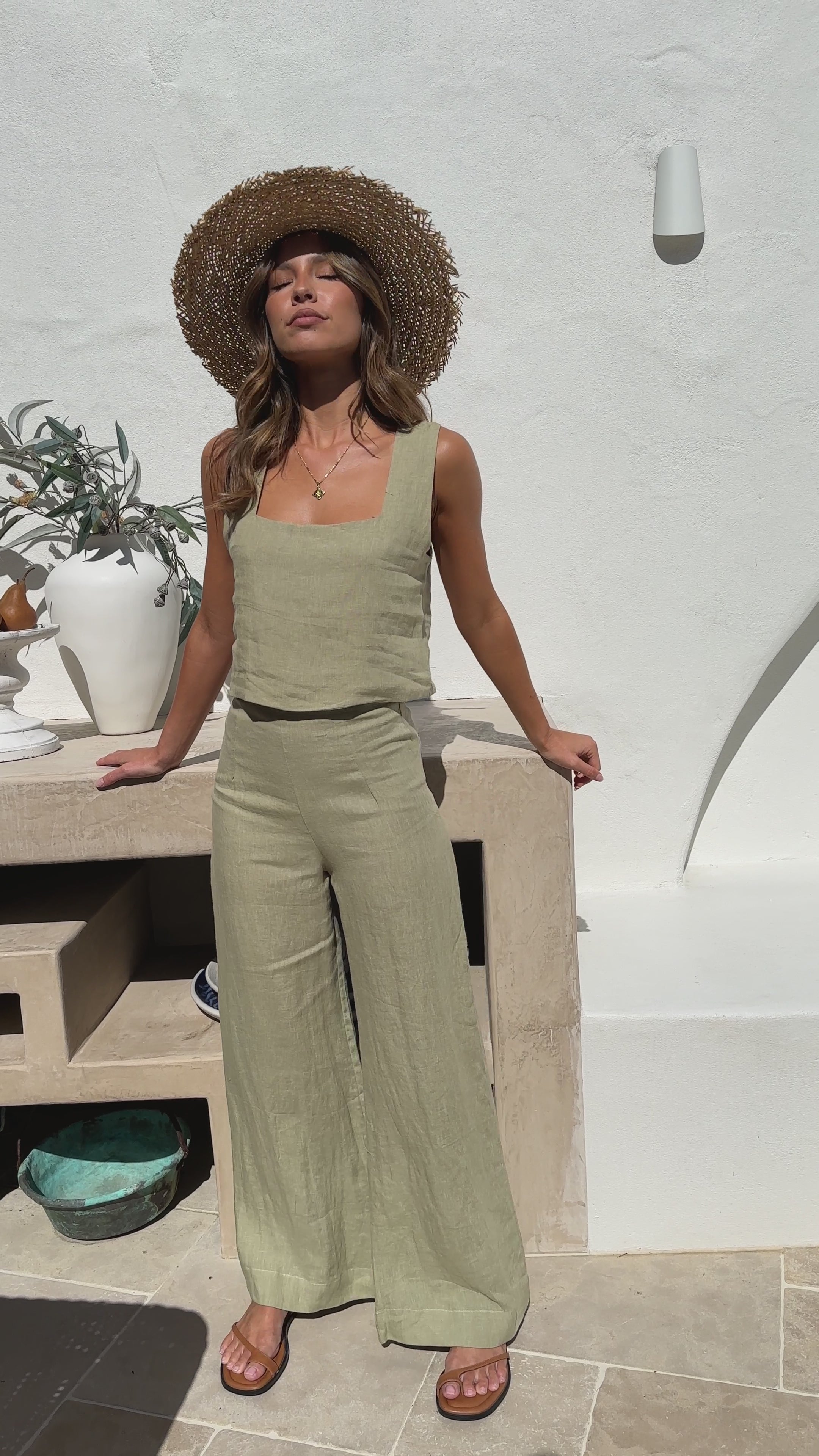 Karah Pants - Sage