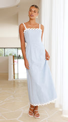 Fiora Maxi Dress - Baby Blue