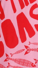 Florrie Tee - Pink/Red Tide