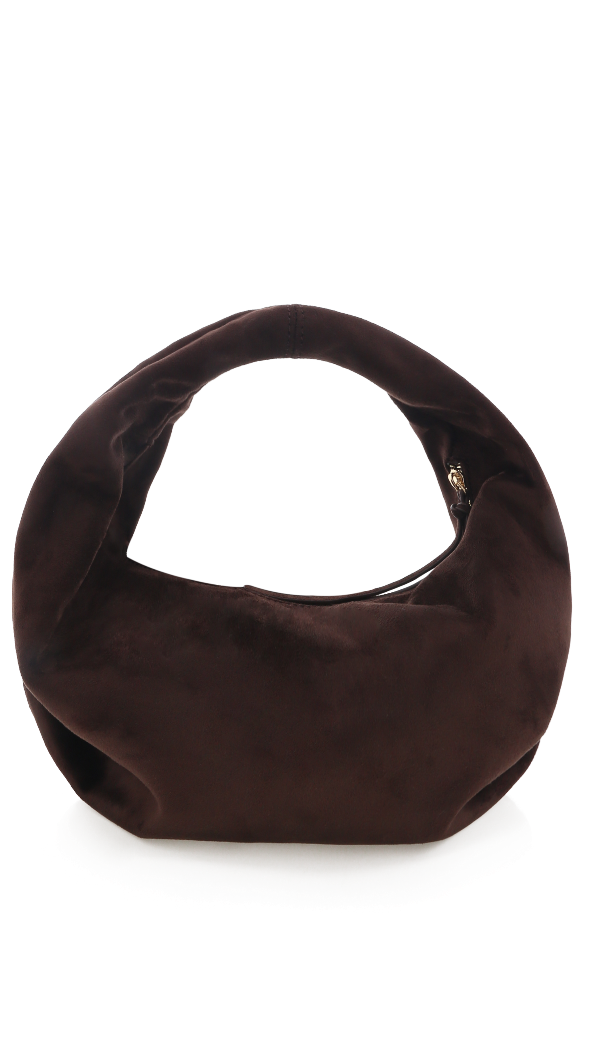 Renee Shoulder Bag - Chocolate Suede