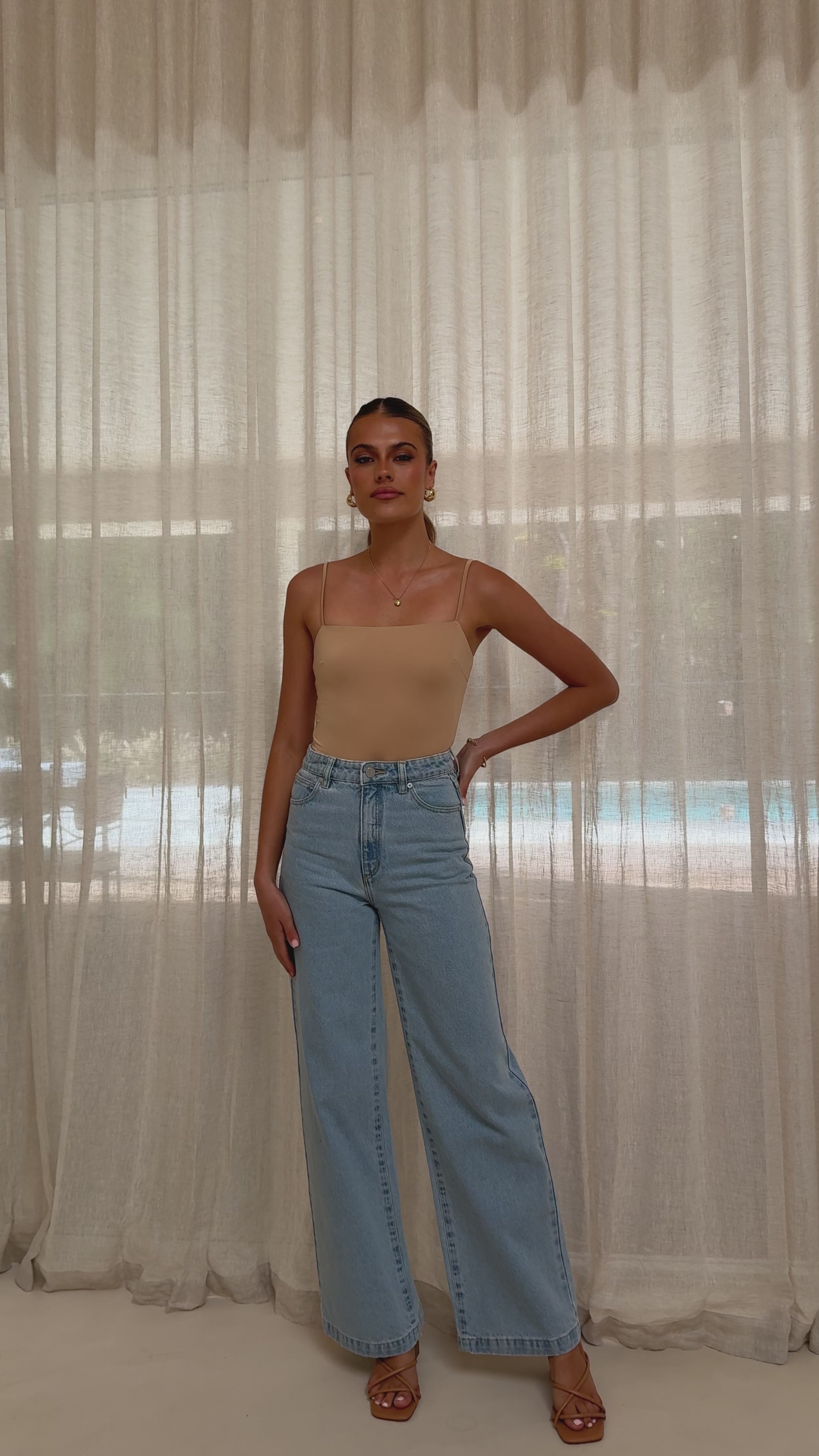 Amos Bodysuit - Nude