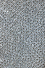 Katalia-Embellished Cut-Out Gown in Silver