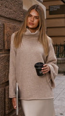 Jacques Knitted Jumper - Oatmeal