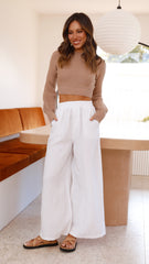 Oceana Pants - White