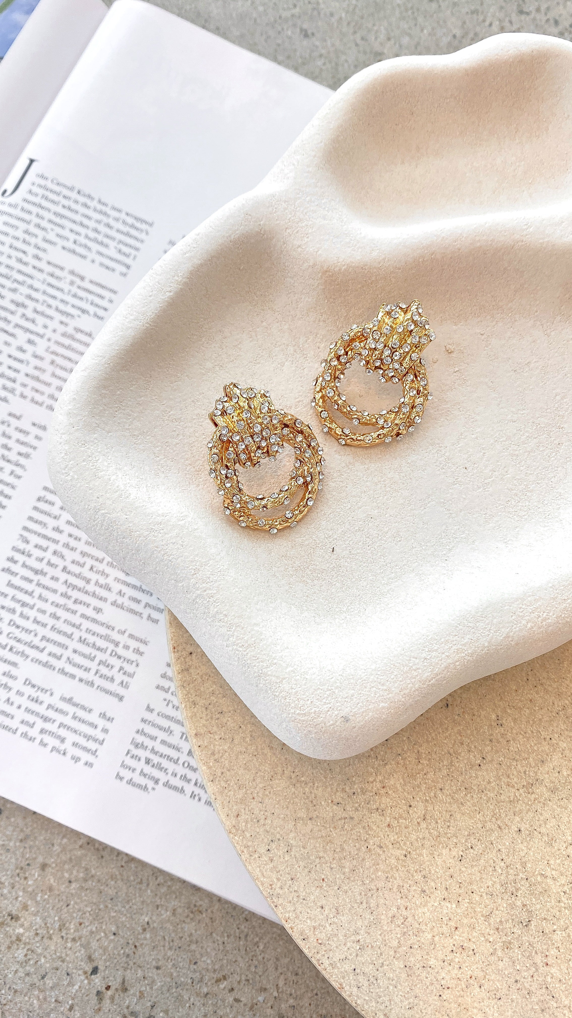Èala Earrings - Gold