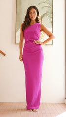 Cataleya Maxi Dress - Magenta
