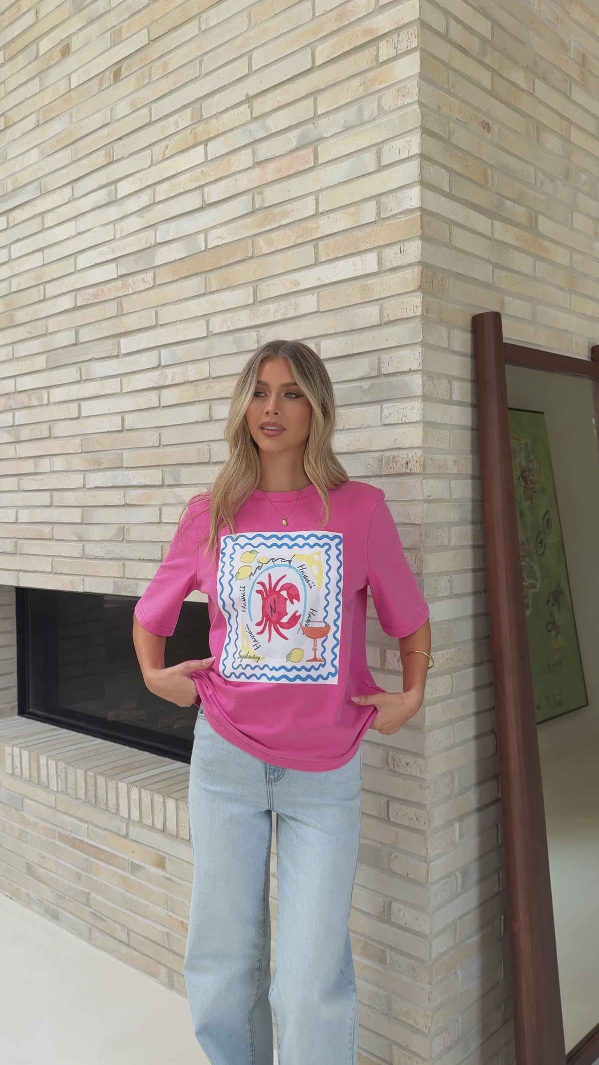 Tropic Tee - Pink