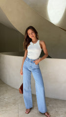 Zahlia Top - White