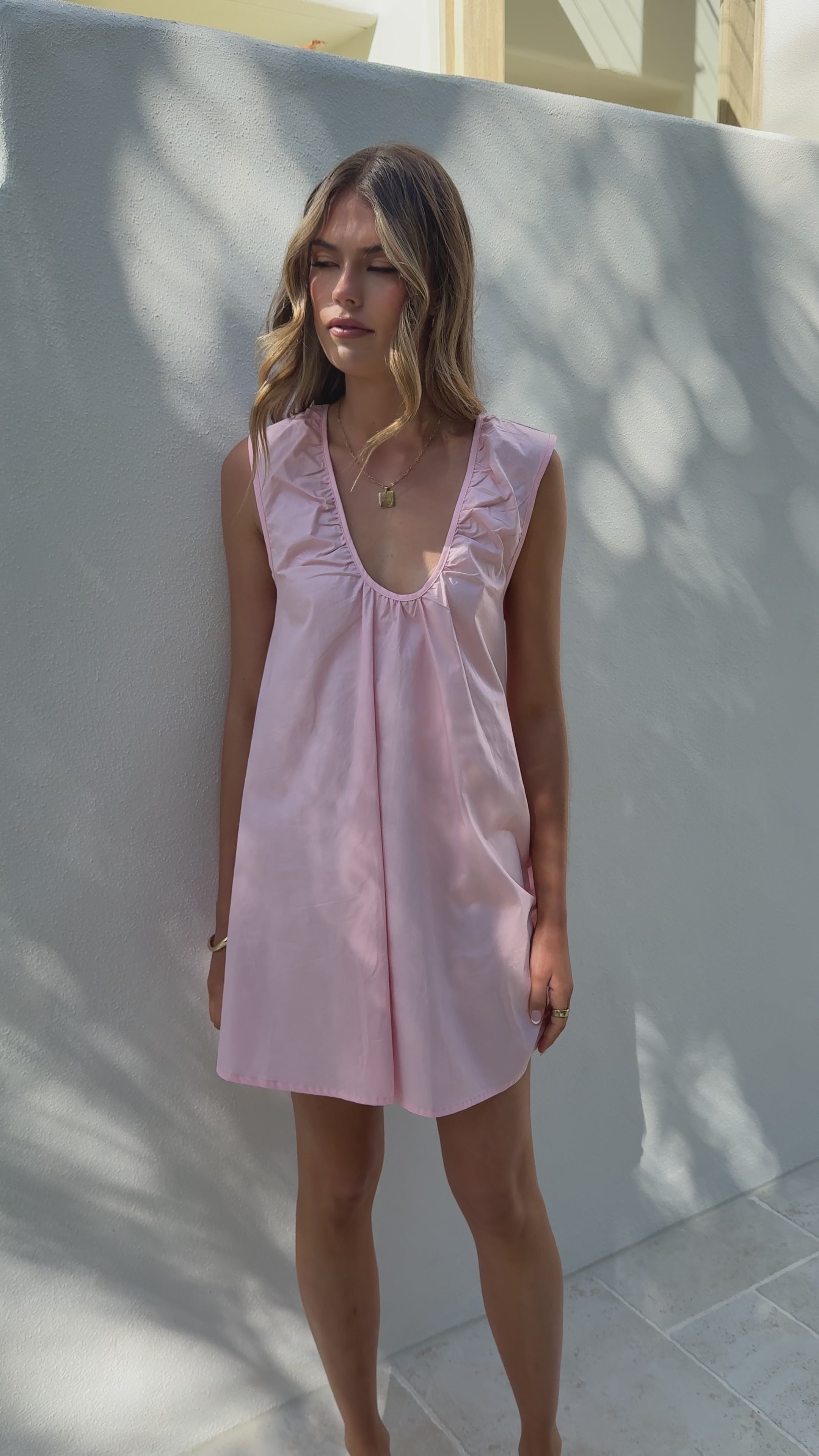 Vanessa Mini Dress - Pink