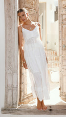 Majella Maxi Skirt - White
