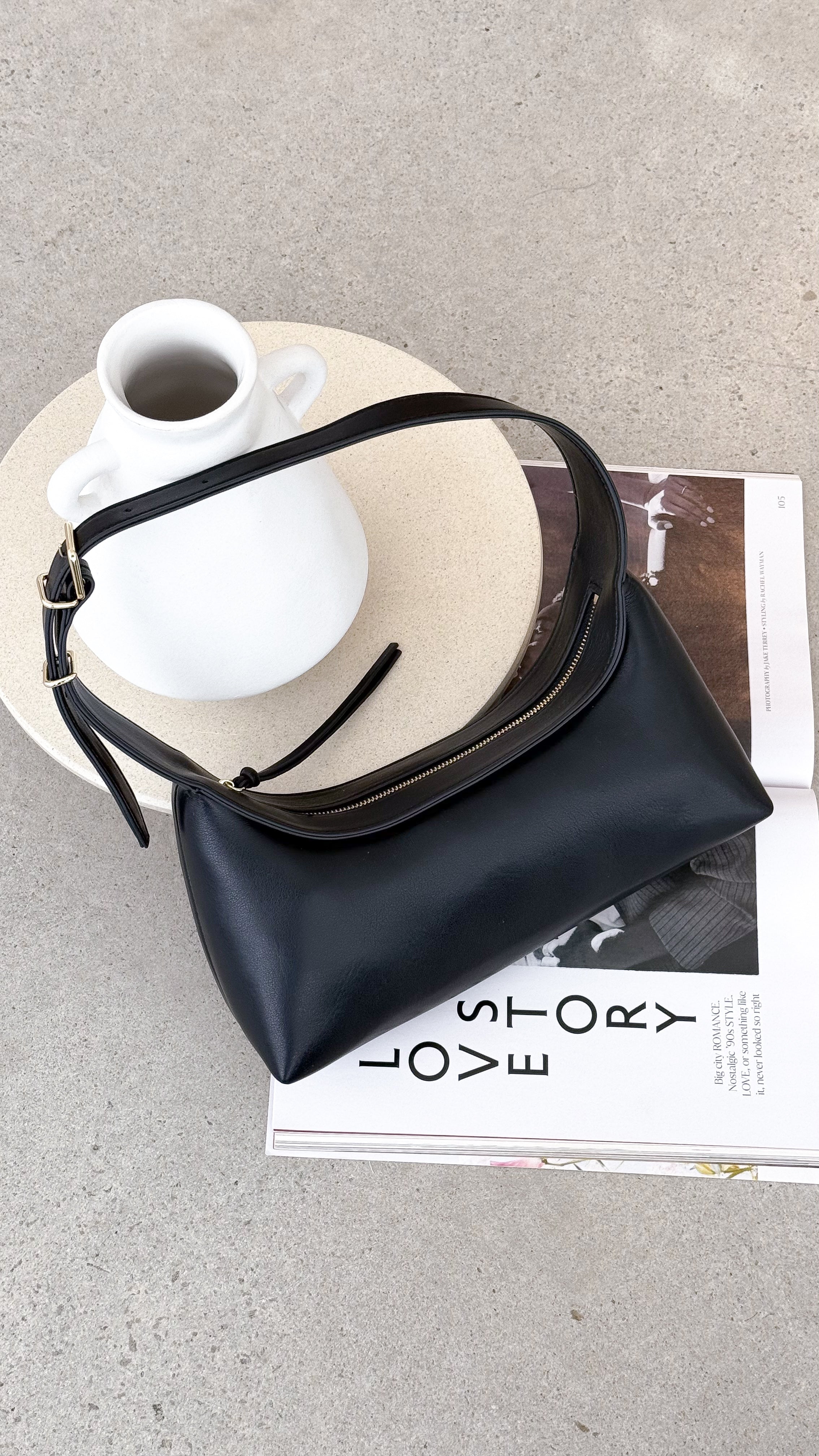 Eden Shoulder Bag - Black