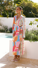 Pascale Long Sleeve Top - Lelani Print