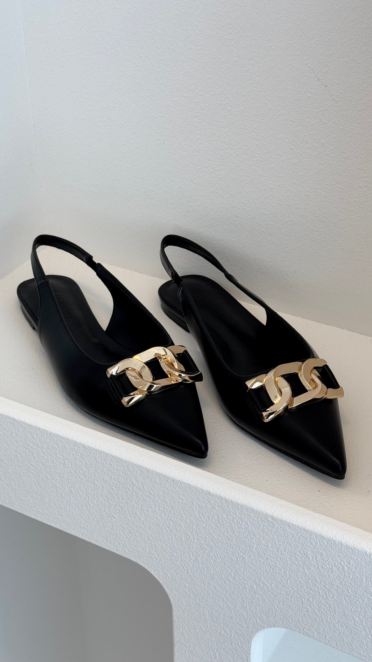 Jane Ballet Flats - Black