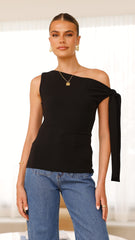 Cavatina Off Shoulder Top - Black